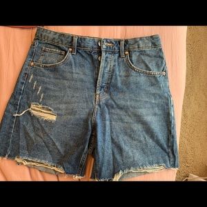 Women’s wild fable jean shorts long fit